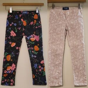 Old Navy girl's jeggings set of 2